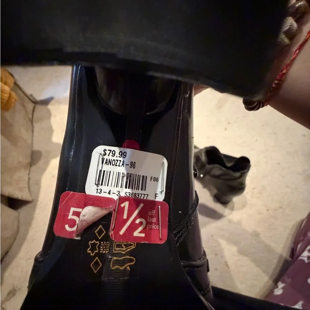Feetfirst Black Leather Ankle Boots - Picture 6 of 8
